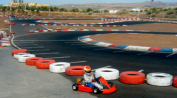Impressionen Kartbahn Gran Canaria 2006